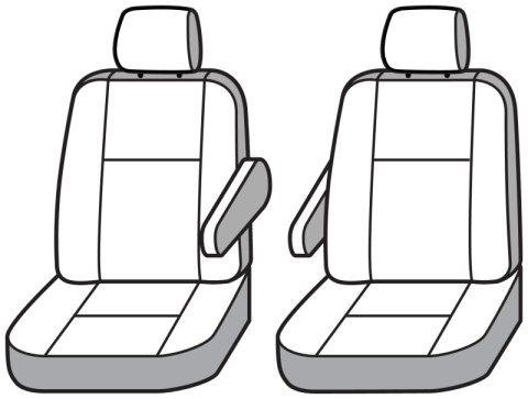 Covercraft 24-26 Toyota Grand Highlander Endura PrecisionFit Custom Second Row Seat Covers thumbnail 4
