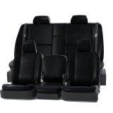 Covercraft 24-26 Toyota Grand Highlander Leatherette PrecisionFit Custom Second Row Seat Covers thumbnail 1