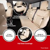 Covercraft 23-26 Toyota Corolla Leatherette PrecisionFit Custom Second Row Seat Covers thumbnail 9
