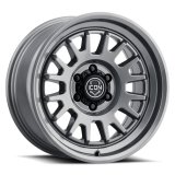 ICON Anza 17x8.5 / 5x150 / 25mm / 5.75in BS Gun Metal Wheel thumbnail 1