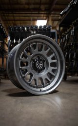 ICON Anza 17x8.5 / 5x150 / 25mm / 5.75in BS Gun Metal Wheel thumbnail 7