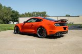 Corsa 20-22 Ford Mustang GT500 3.0in Dual Rear Exit Catback w/ Twin 5.0in Polished Carbon Fiber Tips thumbnail 4