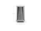 aFe Momentum Intake Replacement Air Filter w/ D2 Dura-Dry Media 3-1/2in F x5in B x4-3/4in T x9inH thumbnail 5