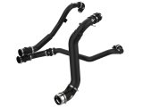 aFe BladeRunner Aluminum Hot and Cold Charge Pipe Kit Black Ford F-150 24-26 V6-2.7L (tt) thumbnail 1