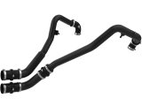 aFe BladeRunner 2in to 2-1/2in Aluminum Hot Charge Pipe Black Ford F-150 24-26 V6-2.7L (tt) thumbnail 1