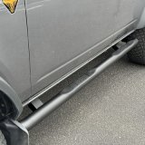 Go Rhino 21-26 Ford Bronco (4dr) 4000 Series Side Steps - Cab Length - Tex. Blk thumbnail 2