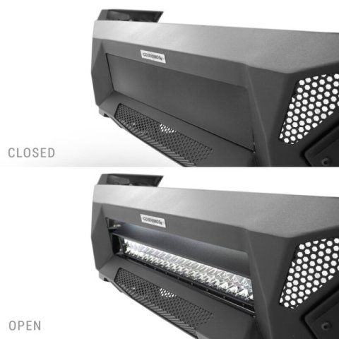 Go Rhino 22-26 Toyota Tundra (4dr) Element Front Bumper w/ Power Bar - Tex. Blk thumbnail 4