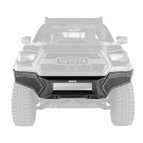 Go Rhino 24-26 Toyota Tacoma (4dr) Element Front Bumper w/ Fixed Light Bar Mount - Tex. Blk thumbnail 1