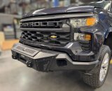 Go Rhino 22-26 Chevrolet Silverado 1500 BR6 Front Bumper Replacement - Tex. Blk thumbnail 1