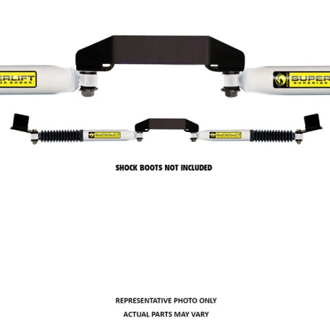 Superlift 00-04 Ford F-250/350 4WD Dual Steering Stabilizer Kit - SR (Hydraulic)
