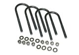 Superlift U-Bolt 4 Pack 9/16x3-1/8x12 - Round w/ Hardware thumbnail 1