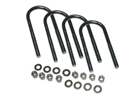 Superlift U-Bolt 4 Pack 1/2x2-3/4x6 - Round w/ Hardware