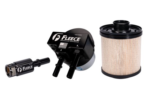 Fleece Performance 11-16 Ford 6.7L Power Stroke Fuel Filter Upgrade Kit w/Injector Return Fitting