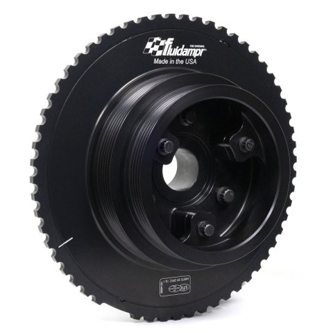 Fluidampr 91-95 BMW M50 I6 Steel Internally Balanced Damper thumbnail 1