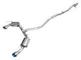 AWE 22-26 Civic Si / Acura Integra Touring Edition Dual Vapor Blue Exhaust thumbnail 1
