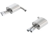 Borla 14-15 Chevrolet SS 6.2L AT RWD 4Dr S-Type Dual Split Rear Exit Rnd Rlld Angle-Cut Rear Sec Ex thumbnail 3