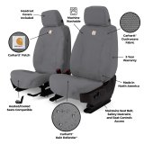 Covercraft 22-26 GMC Sierra 1500 Carhartt SeatSaver Custom Seat Cover - Gravel thumbnail 9
