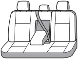 Covercraft 26-Toyota RAV4 Hybrid Carhartt Super Dux SeatSaver Second Row Custom Seat Cover - Gravel thumbnail 6