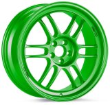 Enkei RPF1 17X8 5x114.3 45mm Offset 73mm Bore Green Wheel ** SPECIAL ORDER** thumbnail 1