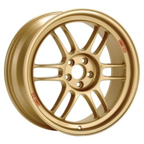 Enkei RPF1 18X9 5x108 35mm Offset 66.5mm Bore Gold Wheel (MOQ 40)