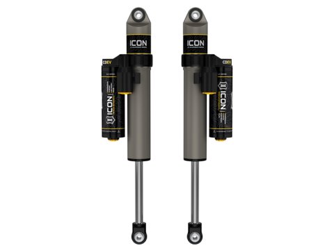 ICON 2021+ Ford F150 2WD 0-1in Lift Rear V.S. 2.5 Alum. Series Shocks Piggyback Res. w/ CDEV - Pair