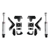 QA1 2019+ Chevrolet Silverado / GMC Sierra 1500 Double Adjustable 4/5in Lowering Kit w/ Spindles thumbnail 3