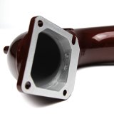 Wehrli 98.5-02 Cummins 5.9L 3.5in Intake Horn & Driver Intercooler Pipe - Candy Teal thumbnail 5