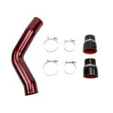 Wehrli 13-18 Cummins 6.7L Passenger (Hot) Side 3.5in Intercooler Pipe - Deore Gold thumbnail 1