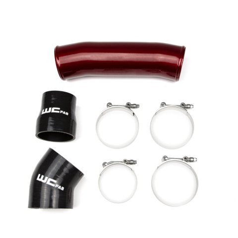 Wehrli 98.5-02 Cummins 5.9L Passenger Side 3.5in Intercooler Pipe - Deore Gold