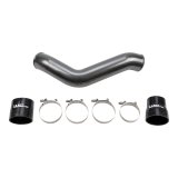 Wehrli 19-24 Cummins 6.7L Driver Side 3.5in Intercooler Pipe - Bengal Red thumbnail 1
