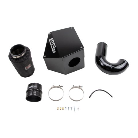 Wehrli 98.5-02 Cummins 5.9L 4in Intake Kit - Sparkle Bomber Orange