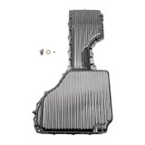 Wehrli 17-19 GM Duramax WCFab X PPE High Capacity Aluminum Oil Pan - Semi-Gloss Black thumbnail 1