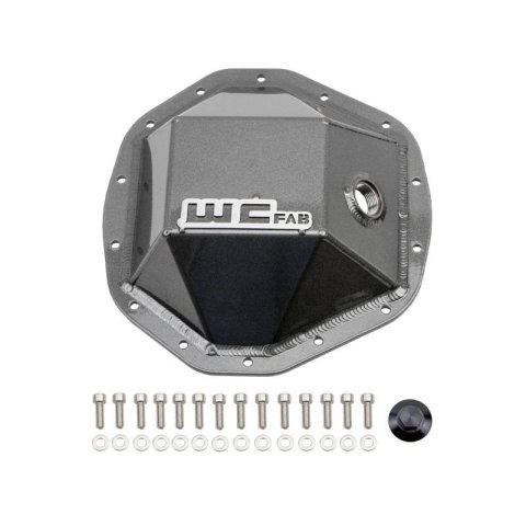 Wehrli 20-26 GM Duramax/19-24 Cummins Rear Axle Differential Cover - Bengal Silver