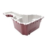 Wehrli 17-19 GM Duramax WCFab X PPE High Capacity Aluminum Oil Pan - Gloss White thumbnail 4