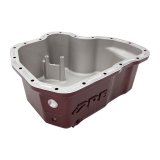 Wehrli 11-16 GM Duramax WCFab X PPE High Capacity Aluminum Oil Pan - Flat Black thumbnail 2