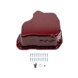 Wehrli 11-16 GM Duramax WCFab X PPE High Capacity Aluminum Oil Pan - WCFab Red thumbnail 1