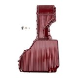 Wehrli 17-19 GM Duramax WCFab X PPE High Capacity Aluminum Oil Pan - WCFab Red thumbnail 1