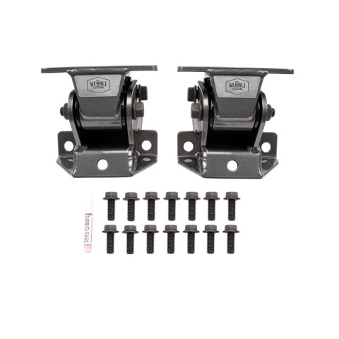 Wehrli 11-16 GM Duramax LML Heavy Duty Engine Mount - WCFab Grey