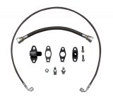 Wehrli Duramax LLY/LBZ/LMM/LML S300 Single Turbo Oil Line Kit thumbnail 1