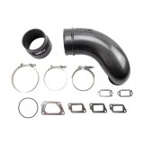 Wehrli 11-16 GM Duramax LML 5in Intake Horn - Brizzle Blue thumbnail 1