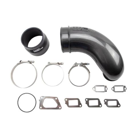 Wehrli 11-16 GM Duramax LML 5in Intake Horn - Bengal Grey