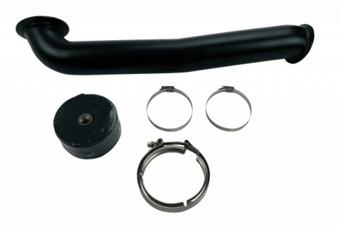 Wehrli GM Duramax LB7 S400 Single Turbo 3in Down Pipe