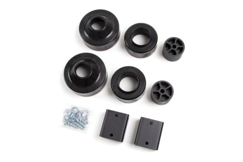 Zone Offroad 07-11 Jeep JK 2dr/4dr 2in Lift Kit - Front Coil Spacer / Rear Coil Spacer - Nito Shocks (2x zorZON7710, 2x zorZON7951, 1x zorZONJ2203)