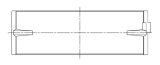 King Engine Bearings Main Bearings For GM 231 CI V6 OHV thumbnail 6