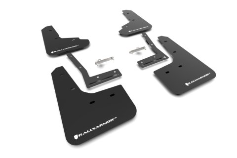 Rally Armor 2026+ Subaru Trailseeker Black UR Mud Flap w/White Logo thumbnail 1