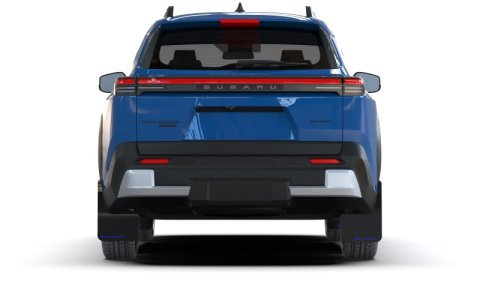 Rally Armor 2026+ Subaru Trailseeker Black UR Mud Flap w/White Logo thumbnail 2