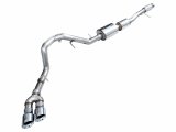 AWE Tuning 2021+ GMC Tahoe/Yukon 5.3L 0FG Side Exit Catback Exhaust - Chrome Silver Tips thumbnail 1