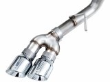AWE Tuning 2021+ GMC Tahoe/Yukon 5.3L 0FG Side Exit Catback Exhaust - Chrome Silver Tips thumbnail 4