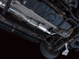 AWE Tuning 2021+ GMC Tahoe/Yukon 5.3L 0FG Side Exit Catback Exhaust - Chrome Silver Tips thumbnail 5