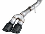 AWE Tuning 2021+ GMC Tahoe/Yukon 5.3L 0FG Side Exit Catback Exhaust - Diamond Black Tips thumbnail 3